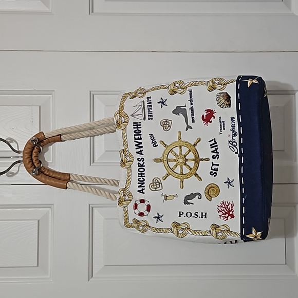 Brighton Anchors Aweigh! Large Tote - Picture 2 of 7